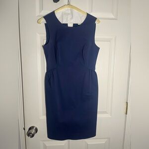Kate Spade New York Rhys sleeveless navy blue sheath dress size 2